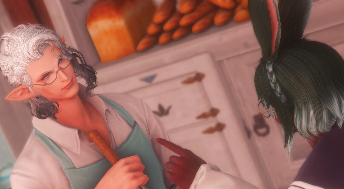 The chef and beau doing some cooking together